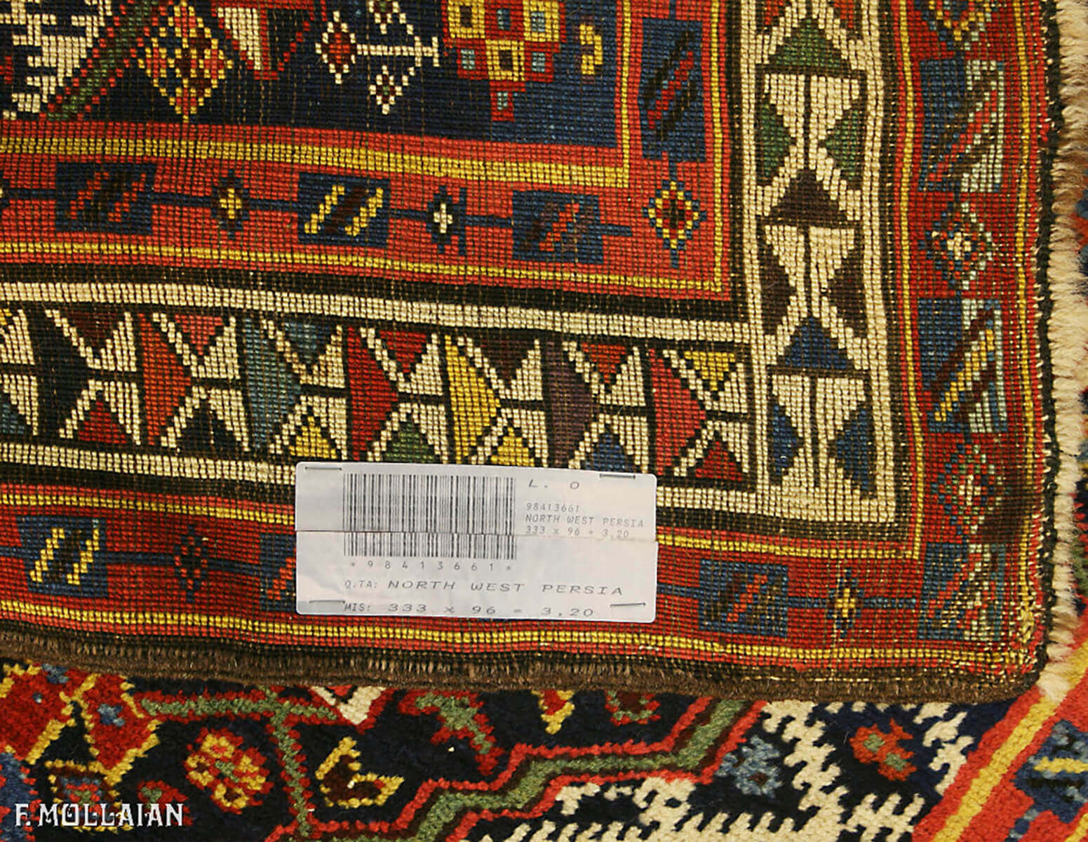 Antique North West Persia Runner Carpet n°:98413661